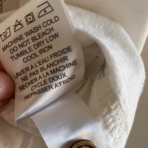 HONOLUA MENS PALM TREES HAWAIIAN BUTTON DOWN SHIRT 100% COTTON SIZE LARGE - Picture 5 of 6